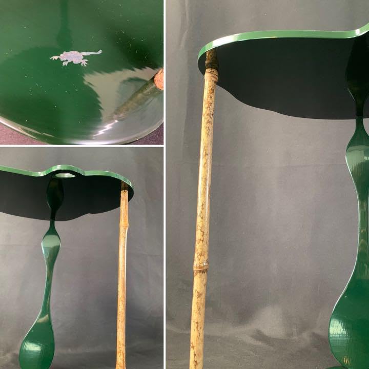 中国古玩 中国工芸美術品茶器茶道具 堆黒彫漆セット トレー付き 未使用