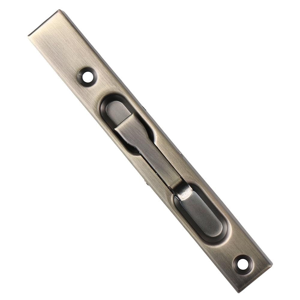 Upluckey 6 Inch Door Bolts Stainless Steel Concealed Security French Door Locks with Hardwares Double Door Slide Bolt Lock - Image 3