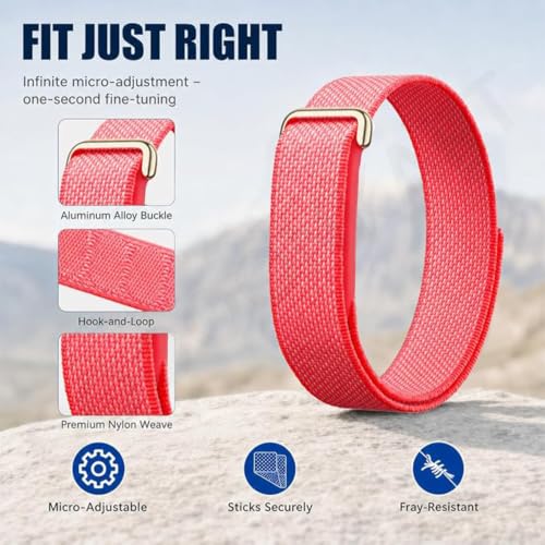Image of Stretch Nylon Sport Strap Compatible For Google Fitbit Air (Only Strap)
