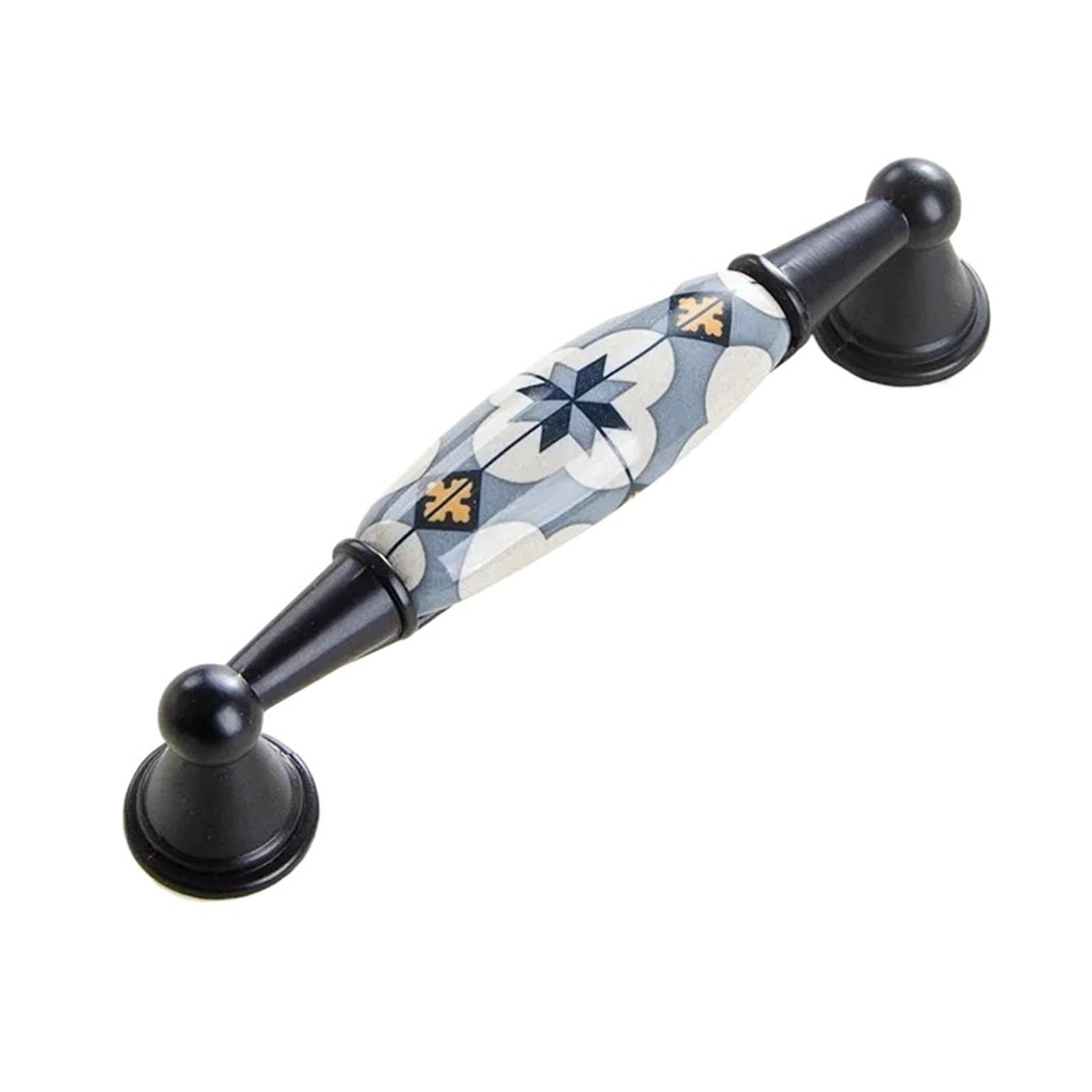 Kifsdlf Color8 Ceramic Door Handles And Knobs Nordic Furniture Drawer Pulls Kitchen Cabinet And With Screw For Cupboard Wardrobes Furniture(Color8)