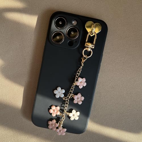 Image of 2Pcs Butterfly Flower Bracelet Strap Decorating Accessories Chain for Kindle Charm Type C Phone Hipper Gifts For Women