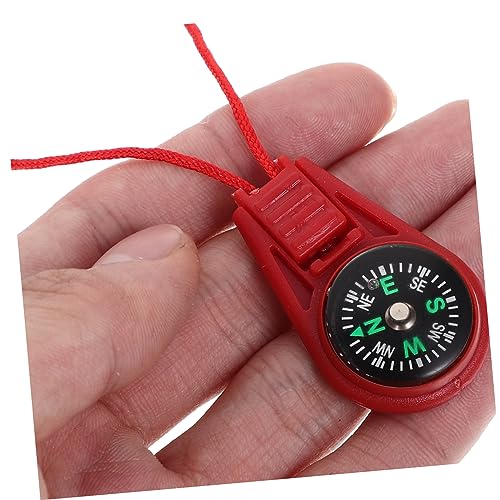 20 piezas brújula duradera de colores mixtos para camping miniatura 3