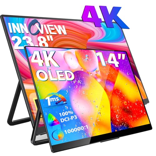 Image of InnoView 23.8 inch 4K Portable Monitor