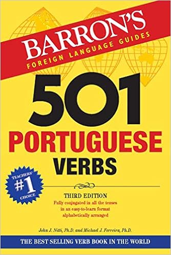 501 Portuguese Verbs (Barron's 501 Verbs) book cover