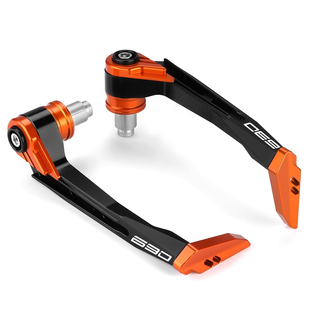 Modeer Guanti da Moto Per 690 SMC R 690 Enduro R 690 DUKE Tutti gli Anni Protezioni per Mano da Moto Protezioni per Freno e Frizione 690 accessori (arancione)