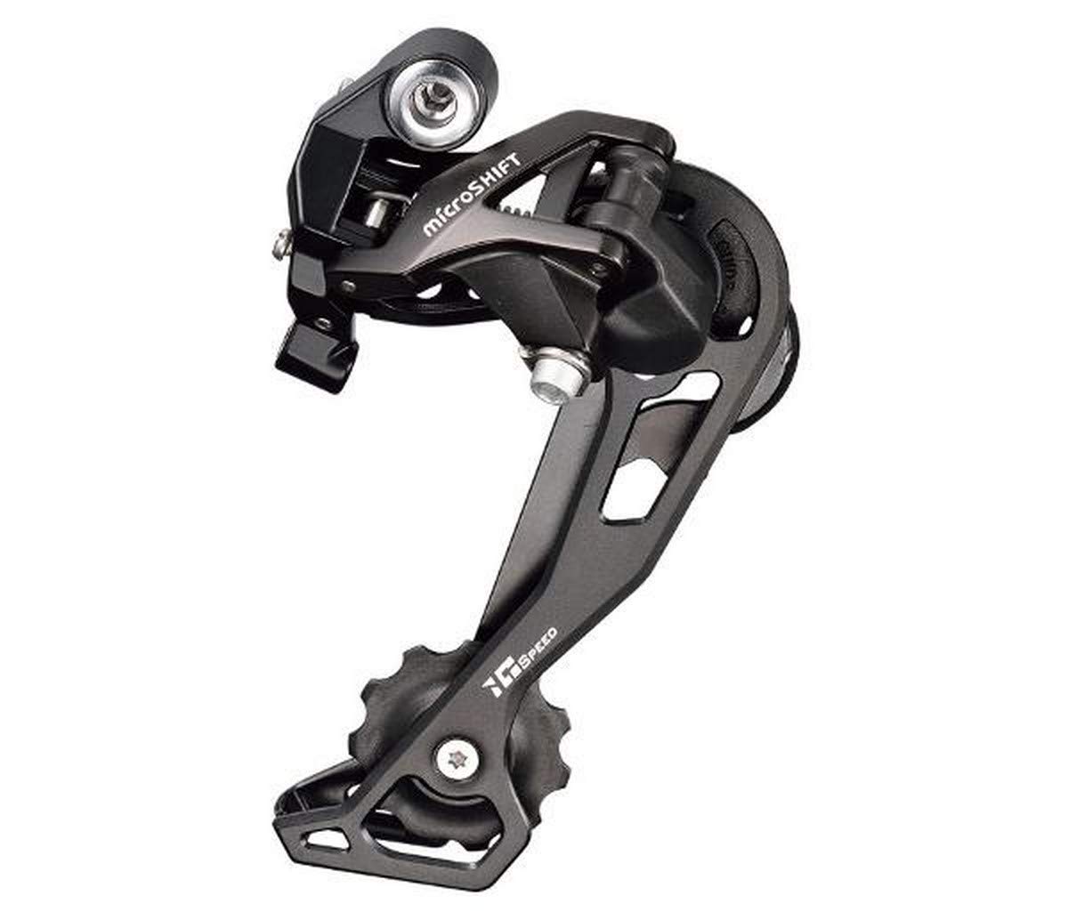 MICROSHIFT Dérailleur arrière XLE 10 - 1/2 x 10 Vitesses - Cage Courte - Pignon Max 36T (RD-M61S)