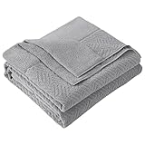 SE タオルケット シングル 夏用 ブランケット 綿100％ 柔らかい ふんわり 吸湿速乾 抗菌防臭 洗える オールシーズン快適 140cmx200cm グレー 「SE Softexly」