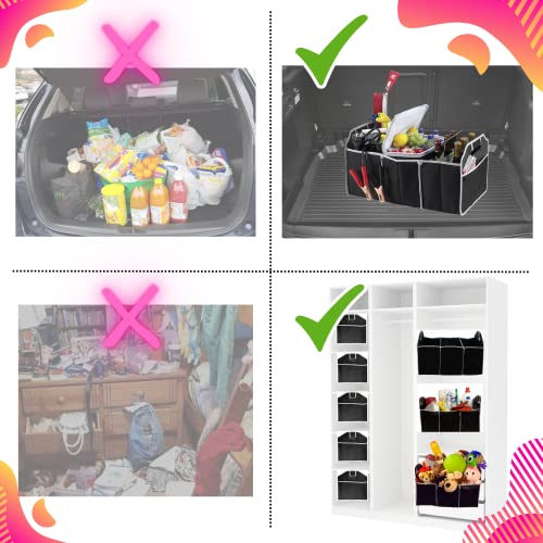 LogicaShop ® Organizer per Baule Auto e Cameretta