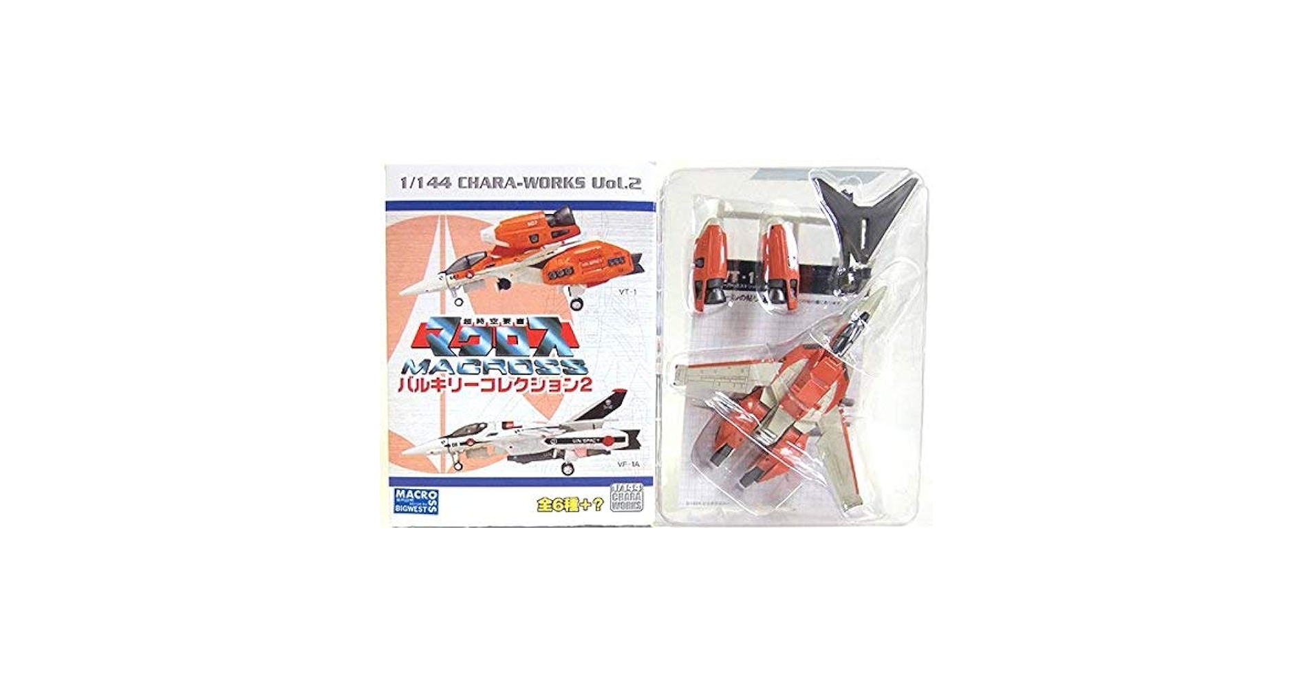 超時空要塞マクロス バルキリーコレクション1 2全7種 計14種　フルコンプ Amazon | 【2】 エフトイズ 1/144 超時空要塞 マクロス
