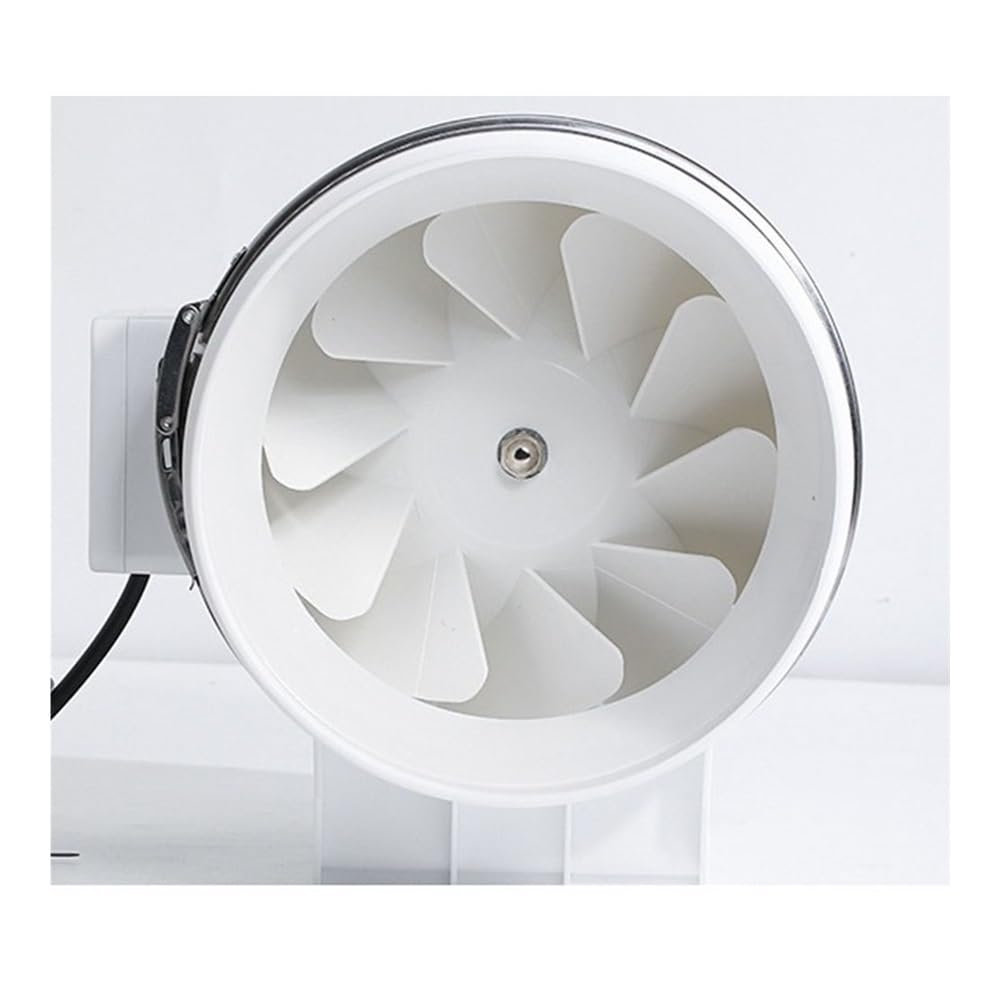 Ventilatore di scarico del bagno, Ventilatore di scarico commerciale Ventilatore di ventilazione domestico Cucine silenziose Centri commerciali Stanze, per Soffitta, Garage, Pollaio(L)