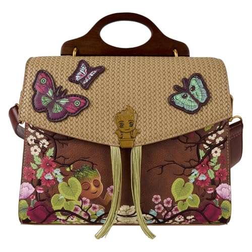 Loungefly Marvel Guardians of The Galaxy Groot Crossbody Bag