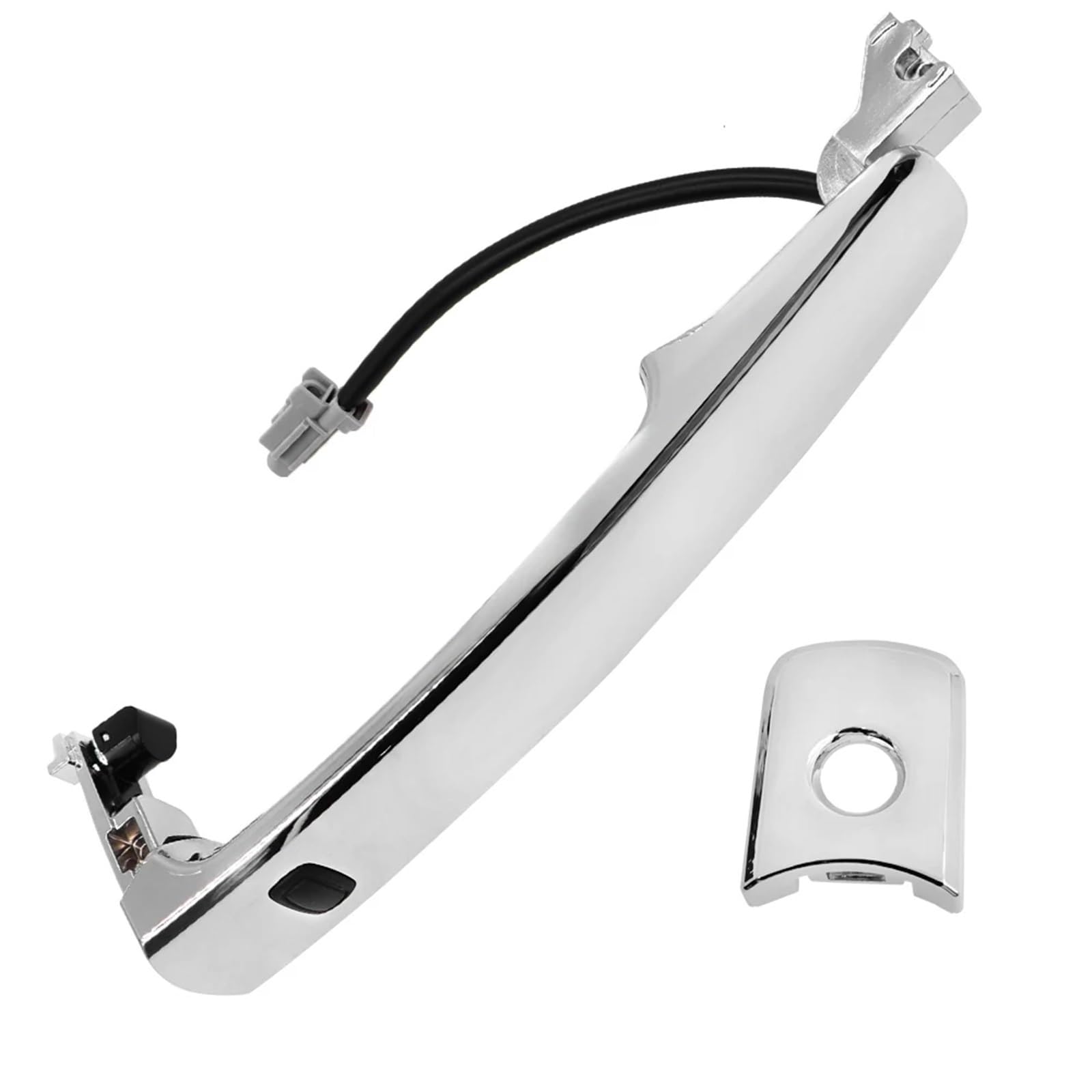 OUVECR for Nissan for Murano 2003-2008 for FX35 FX45 Car Replacement Door Handle 80640-CB81B 80645-CA000 Car Outer Door Handle(Front Left)