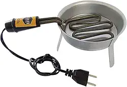 Acendedor Elétrico Zincado Médio Para Carvão de Narguilé 127V