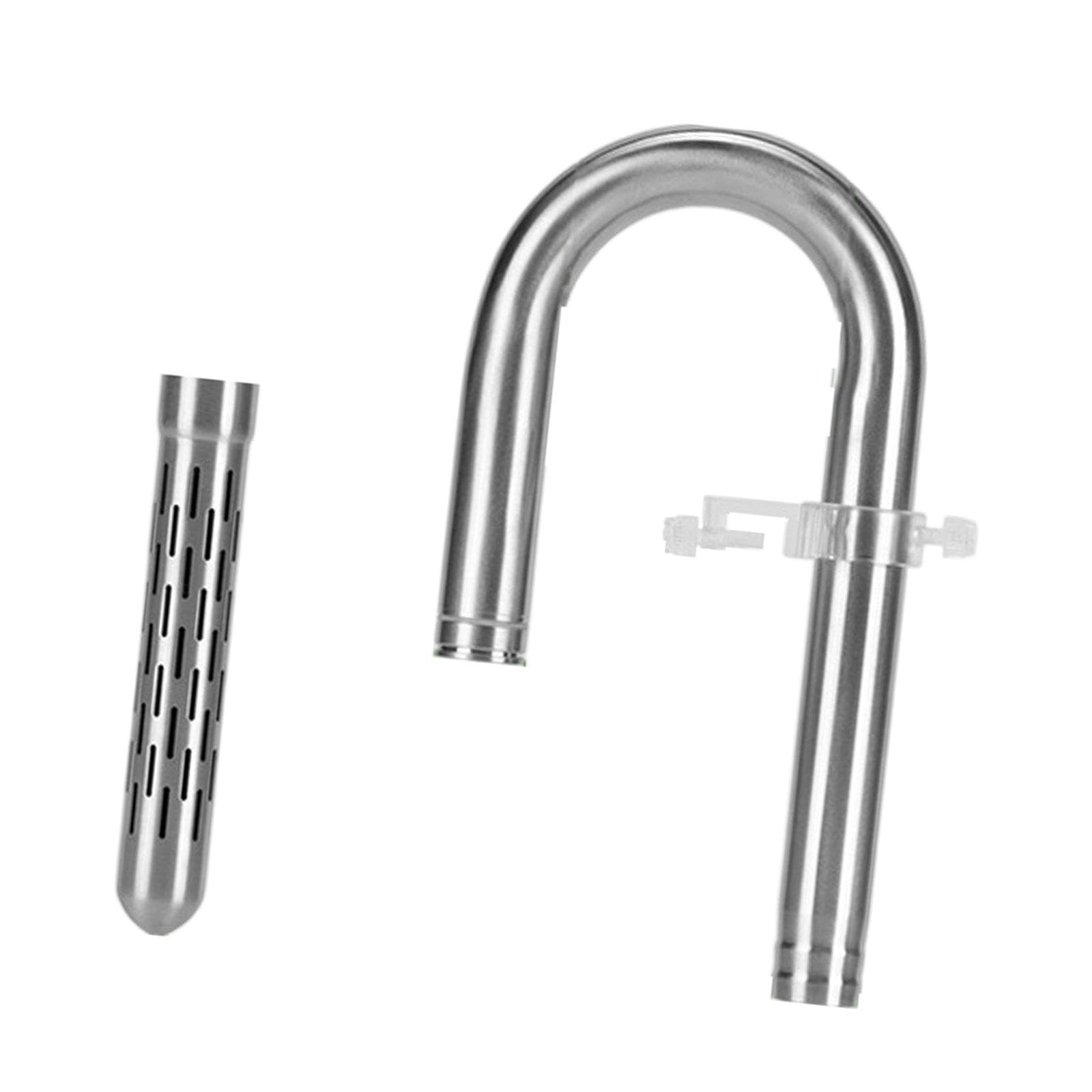 ATORSE Aquarium Lily Tube Stainless Steel Portable Aquarium Filter Tubing Connector 20 Water Inlet Pet Supplies | Fish & Aquariums | Filters