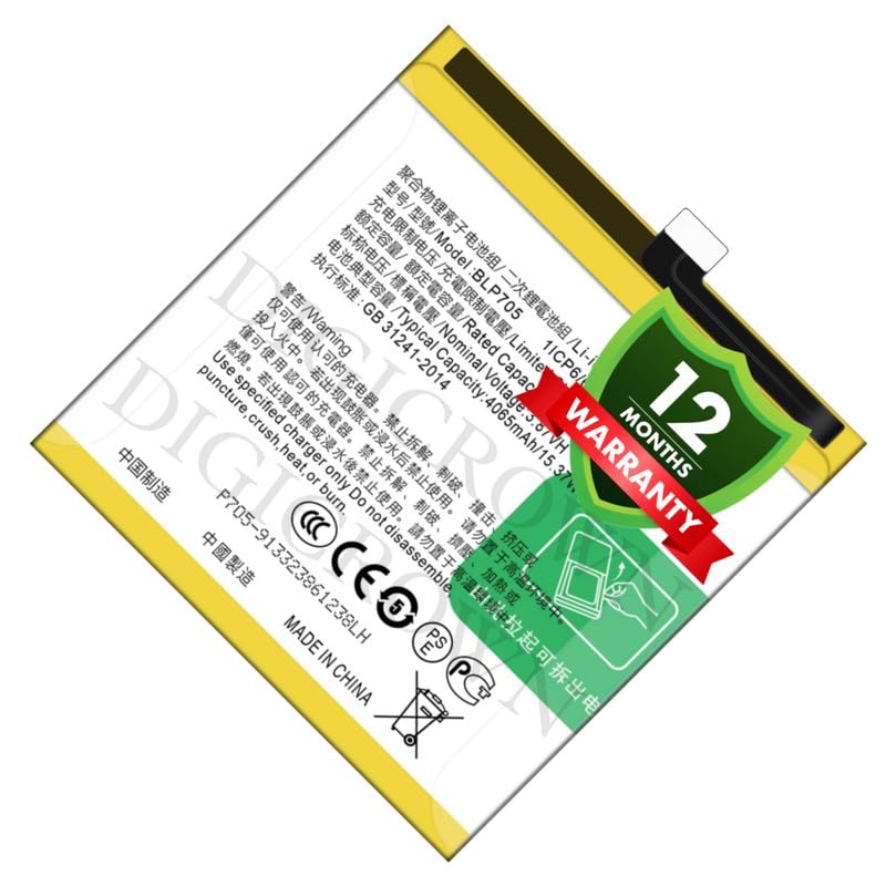 Image of Original BLP705 Battery Compatible for Oppo Reno 10X Zoom (CPH1919, PCCM00) - (4065mAh) - 1 Year Warranty DF7