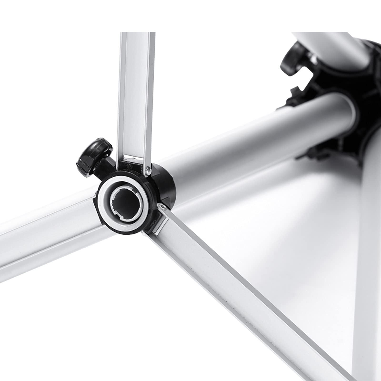 Treppiede Per Proiettore Regolabile 65-130cm - Con Vassoio E Fascia Elastica - Foto 8