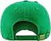 KBE-Vintage KGN2 Vintage Washed Distressed Cotton Dad Hat Baseball Cap Adjustable Polo Trucker Unisex Style Headwear Kelly Green