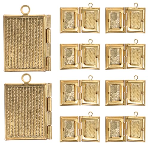 [GLEAVI] ���������`�u�b�N�`���[�� 10�Z�b�g �ʐ^�z���_�[�Ɖ������v�y���_���g �l�b�N���X�p���@�\�W���G���[�p�[�c �N���t�g��DIY�A�N�Z