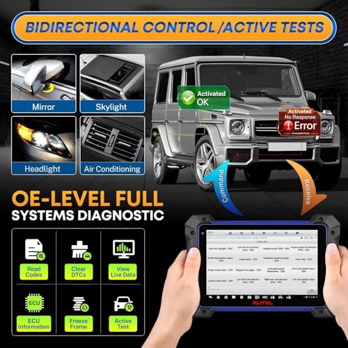 Autel MaxiIM IM608S II Scanner: 2026 Global Ver. of IM608 PRO 2 with $1316 Full KIT, Bidirectional Scan Tool, ECU Function as Elite II Pro, 40+ Services, 3K+ Tests, OE Full Sys, CANFD DoIP, OS10, FCA - Image 6