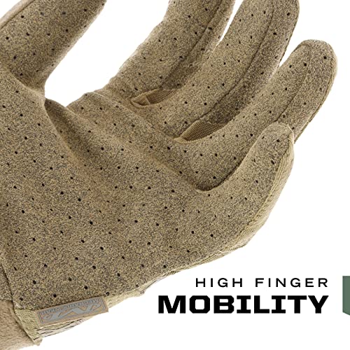 Mechanix Wear: Tactical Specialty Vent Tactical Gloves, Touch Capable, High Dexterity, Shooting Gloves For Airsoft, Paintball, And Field Work, Work Gloves For Men (Brown, Large) #TOP2