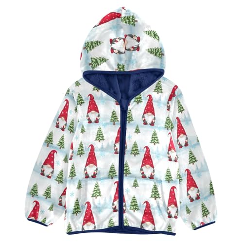 Christmas Gnomes Toddler Boys Winter Coat Thick Winter Jacket for Kids 3T