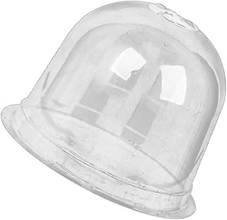 Toyvian ミニpvc透明ガーデン苗カバー 再利用可能な植物保護者 ガーデンプラントドーム 屋内外対応 防寒保護 植物ベルカバー