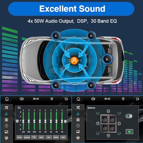 Radio para auto con pantalla táctil de 7 pulgadas miniatura 4