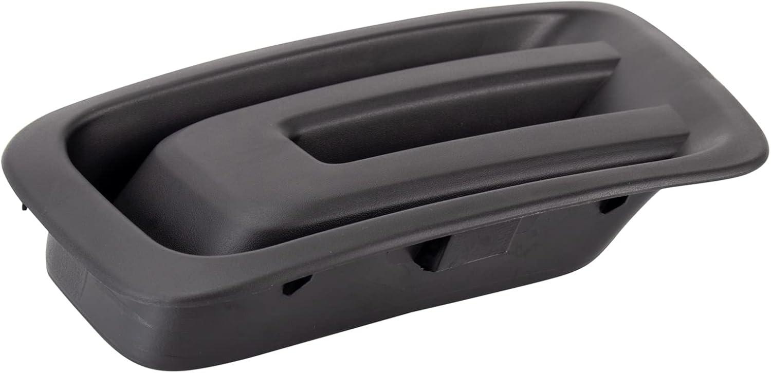 TRQ Front Right Fog Light Hole Cover Black Passenger Side Compatible with 2017-2019 Nissan Titan 2016-2019 Titan XD NI1039151