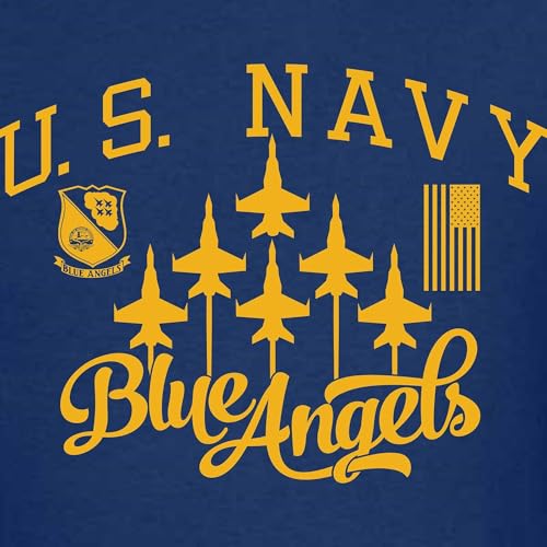 CafePress U.S. Navy Blue Angels Squadron Kids Dark T Shirt Kids Dark Cotton T-Shirt3