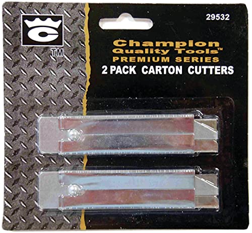 2 PC Single Edge Box Cutters