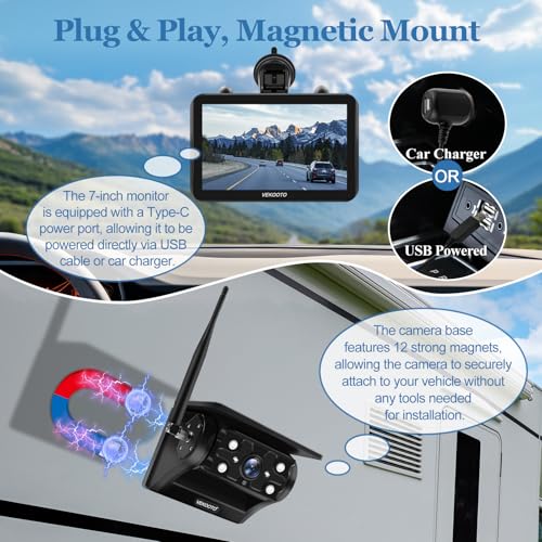 Wireless Backup Camera for Truck