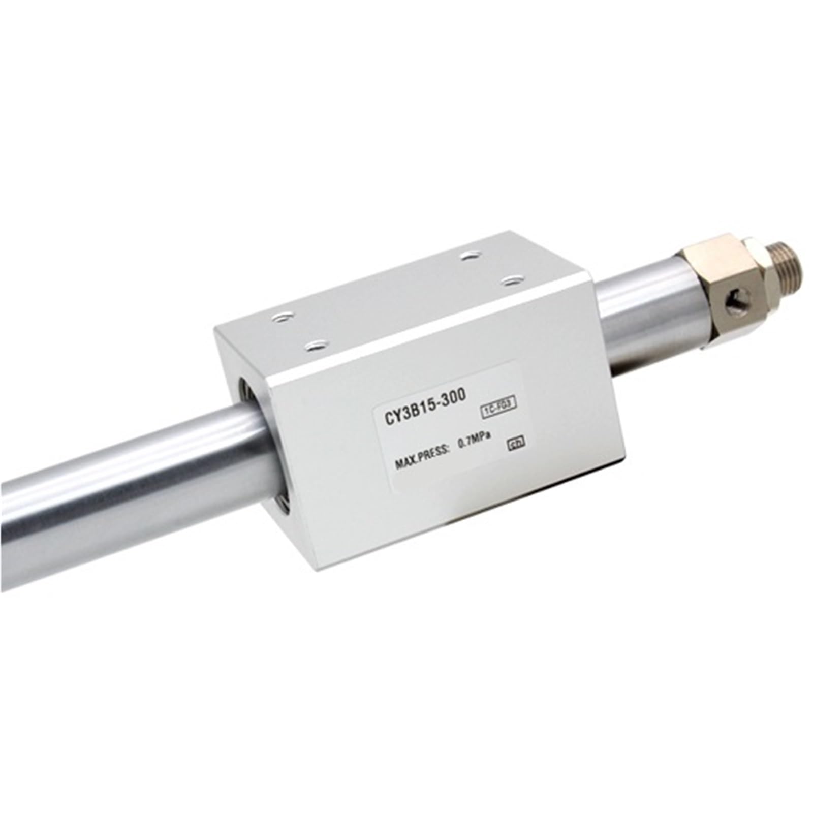 Vérin pneumatique sans tige CY3B15-500 cylindre magnétique haute pression