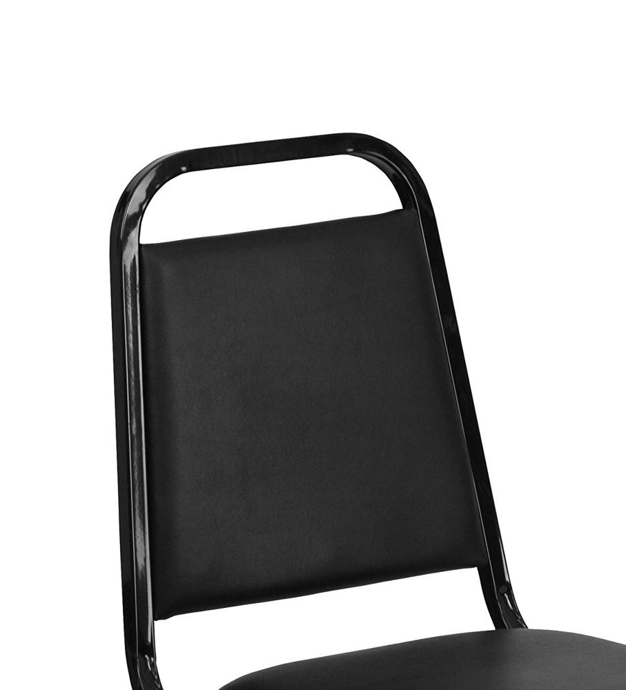 Amazon.com: EMMA + OLIVER Trapezoidal Back Vinyl Stackable Banquet