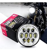 COWONE 80W 5-3/4 5.75 LED Headlights Compatible with Sportster 883 Triple Low Rider Wide Glide Mo...