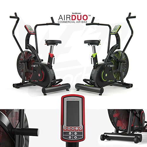 We R Sports Exercise Bike Commercial Air Bike Dual Action Fan Bike Full Body Gym Workout Crossfit - By
