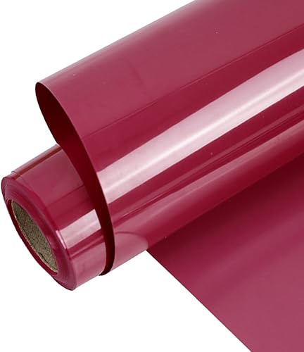 Vista 97 de FUNKAKA Rollos de vinilo de transferencia de calor HTV azul lago, 12 pulgadas x 9 pies, vinilo azul lago brillante para planchar para camisetas