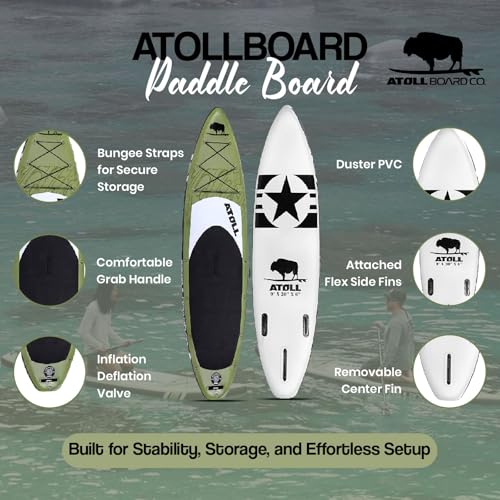 Inflatable Stand Up Paddle Board 11ft