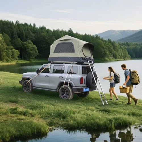 GDFStudio Inflatable Roof Top Tent for Car SUV Truck...