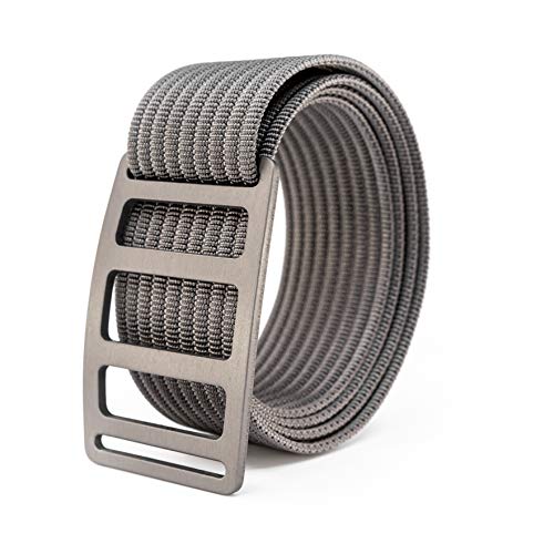 GRIP6 Ultralight Vert Belt: Durable Belts for Men & Women with Aluminum Belt Buckle Nylon Tactical Belt for Outdoor Use