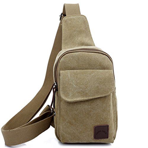Chest pack men en toile pour vider vos poches avec style et confort