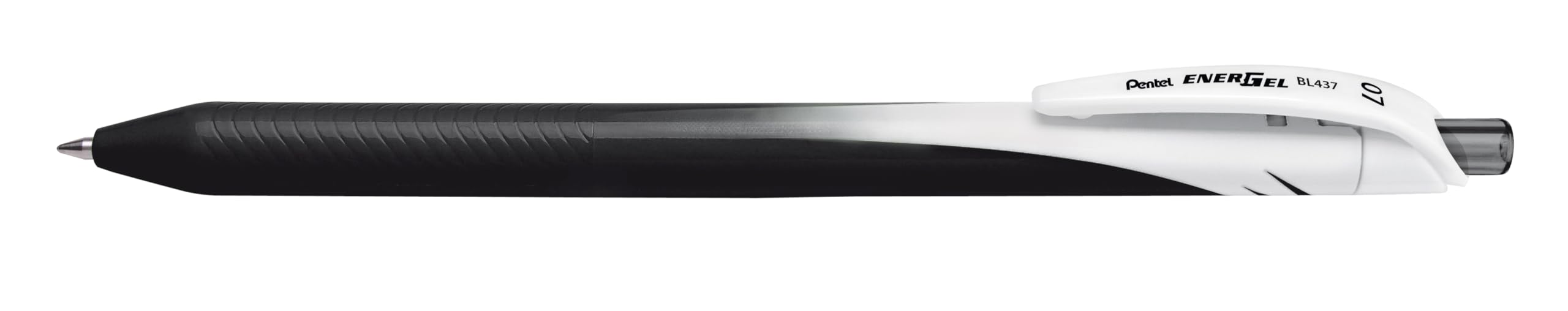 Pentel BL437 Energel Slim roller gel 0,7 mm nero 6 pezzi