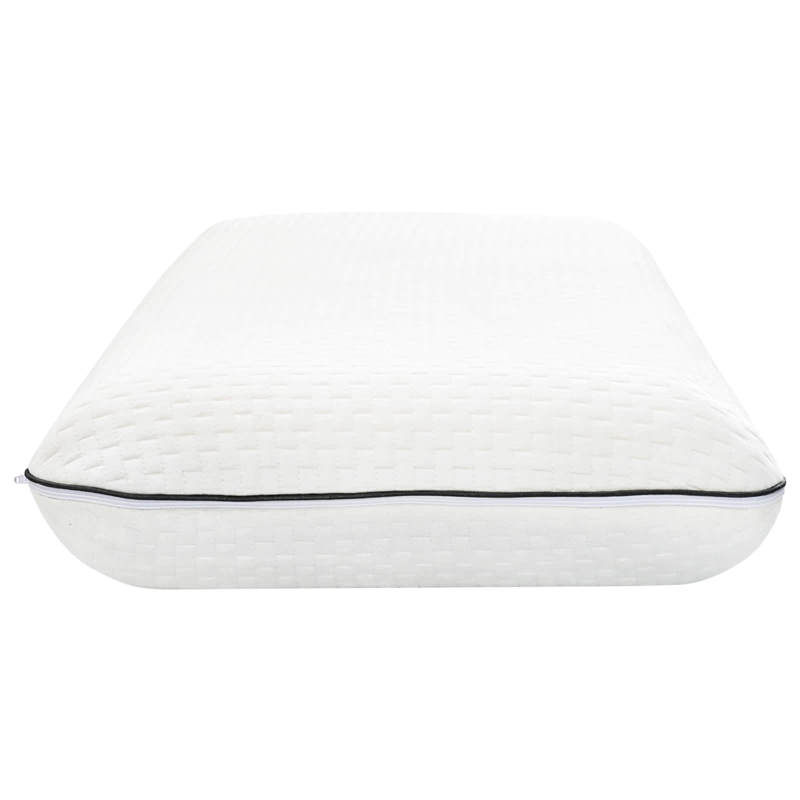 Cojín para dormir, color blanco, 80 x 35 x 10 cm, espuma de gel, para dormitorio