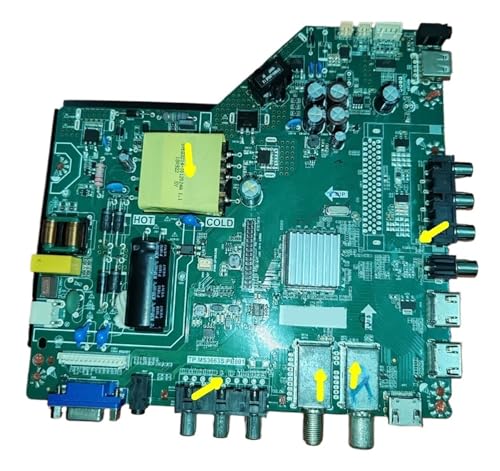 TP.MS3663S.PB801 3 In 1 TV }U[{[h 3  HD HDMI C^[tF[X  SDCI C^[tF[XŌ(Yellow 2T0SD0CI)