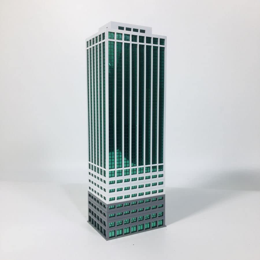 BENME SHF Scale Modern City Building Color Building Model-1:300 (Black)