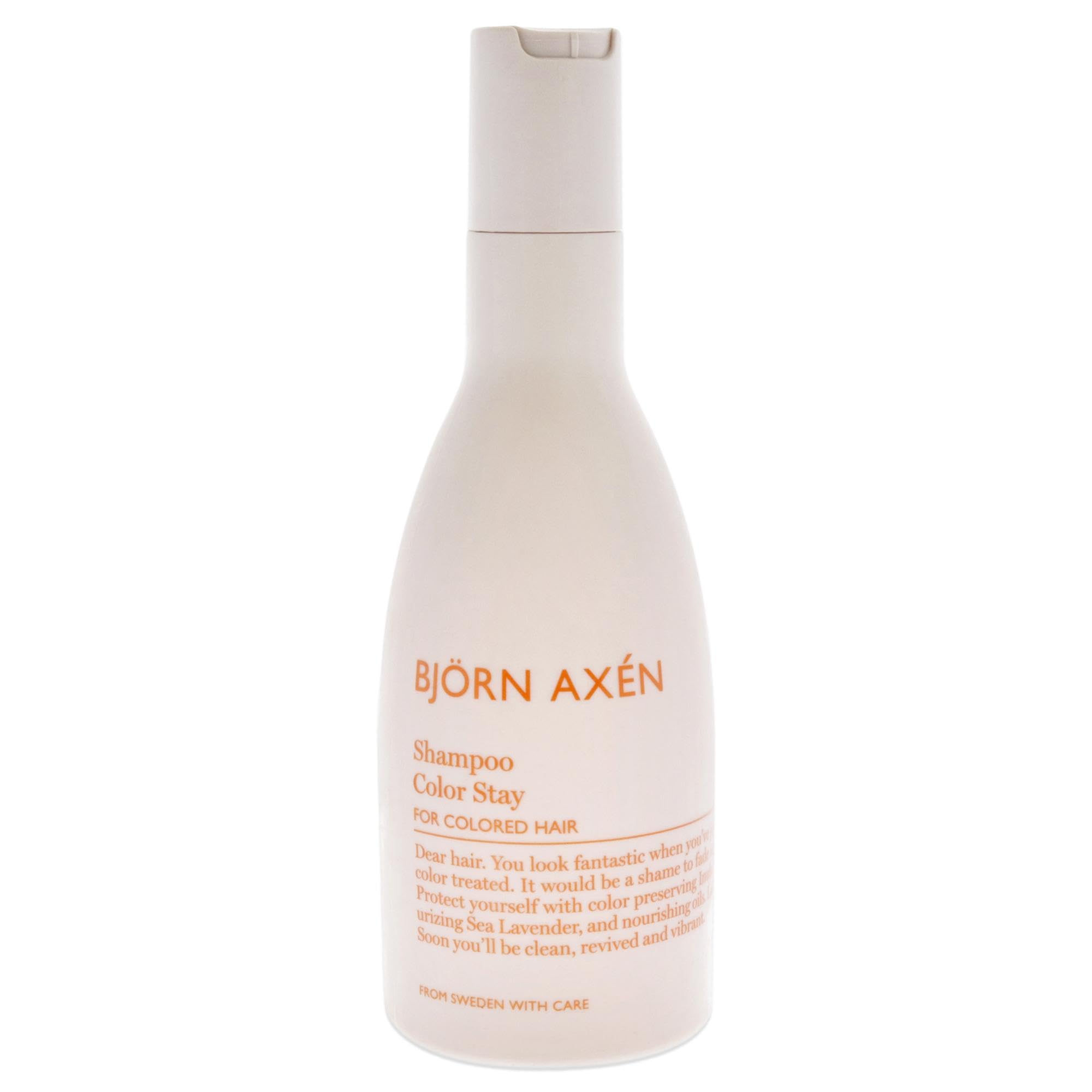 Recipe for Men raw Naturals BJORN AXEN Colour Stay Shampoo, 250ml, Colour Treated Hair to Keep It Brilliant Longer, Strengthens, Moisturises, Protects