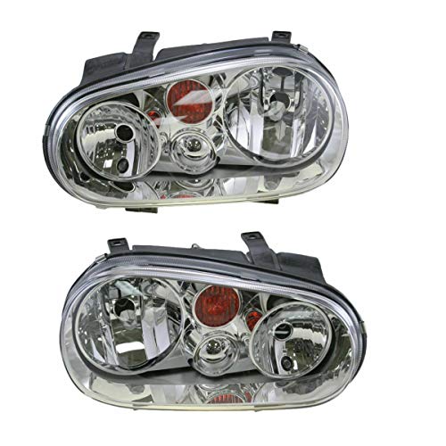 RVLightings Coachmen Rendezvous 2002-2004 RV Motorhome Pair (Left & Right) Replacement Headlights