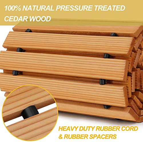 8FT-Wooden-Garden-PathwayRoll-Out-Wooden-Pathway-Weather-Resistant-Walkway-for-Outdoor-Patios-17-W-Roll-Out-Hardwood-Walkway-with-Non-Slip-Surface-Wedding-Party-Pathways-Straight 8FT Wooden Garden PathwayRoll Out Wooden Pathway Weather Resistant Walkway for Outdoor Patios 17 W Roll Out Hardwood Walkway with Non Slip Surface Wedding Party Pathways Straight