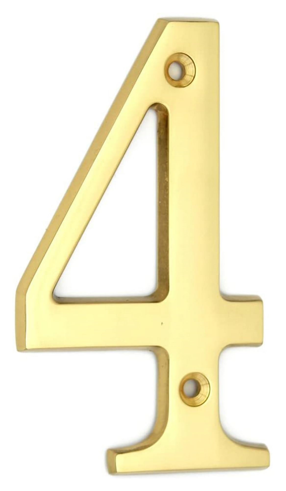 4-calowy mosiężny numer domu A100(Number 0)