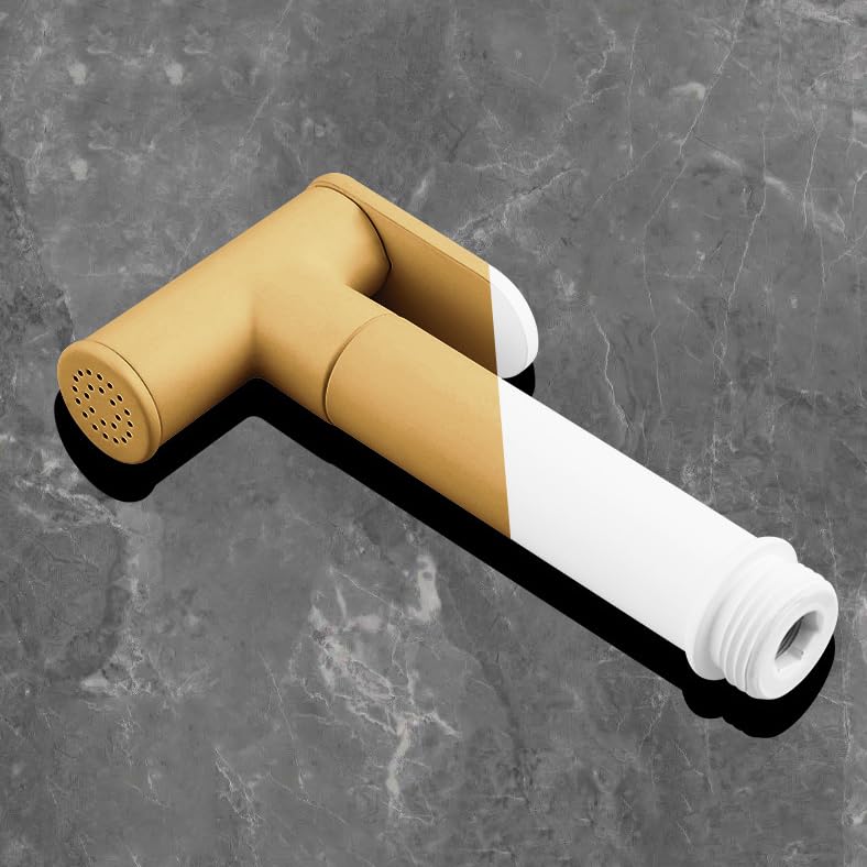 Ducha Higienica Para Wc Blanco Kit Grifo De Bidet Para Ducha Bidet Para Inodoro Pistola Pulverizadora Universal Para Inodoro Blanco tubo De Acero Inoxidable