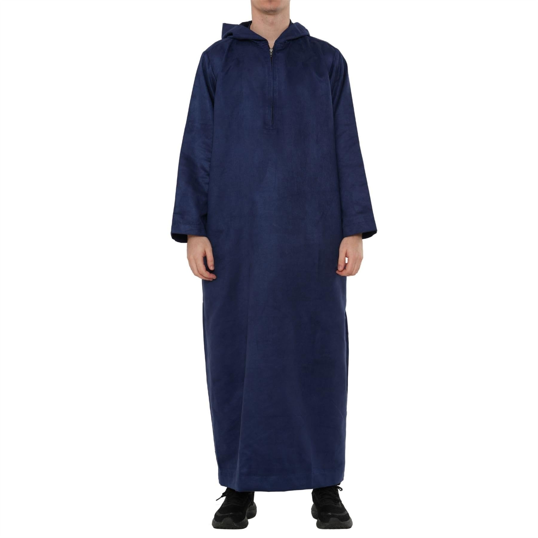 Thobez Men's Suede Thobe Robe Navy 60R